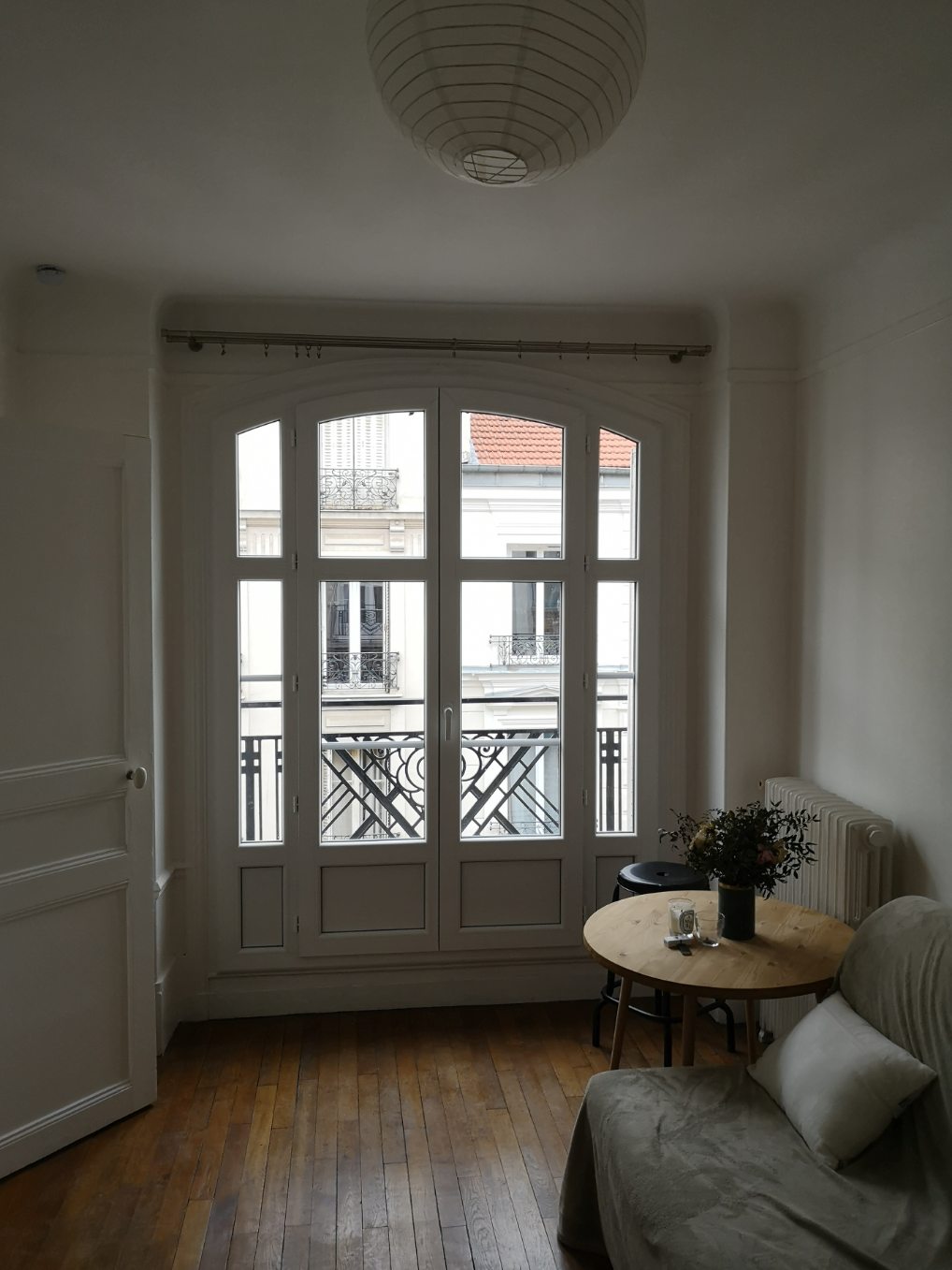 Menuiserie pvc cintrée