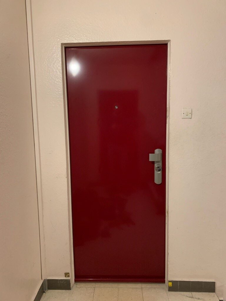 Porte blindée