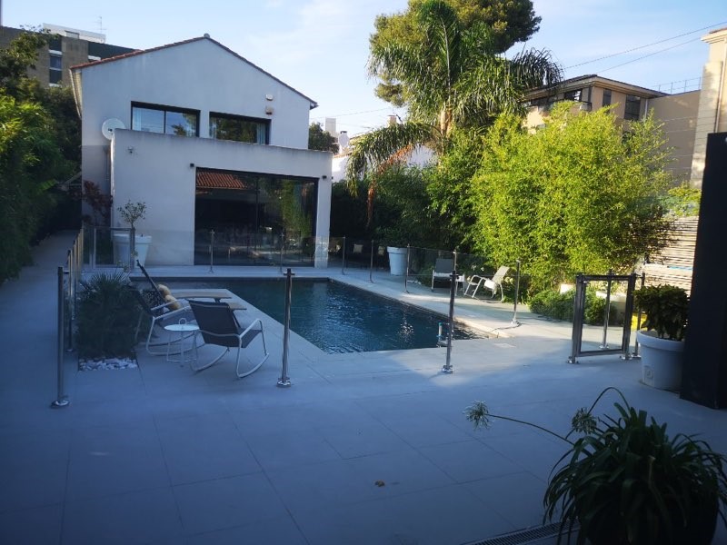 Garde corps piscine